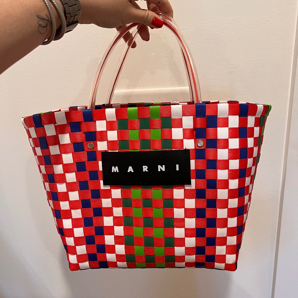 Marni Market Basket Bag